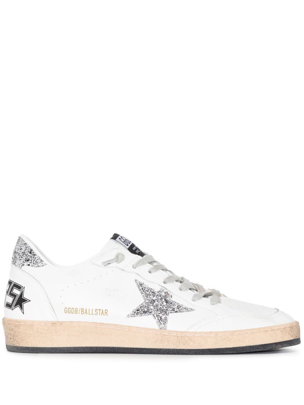 SNEAKER BALLSTAR BLANCO PLATEADO
