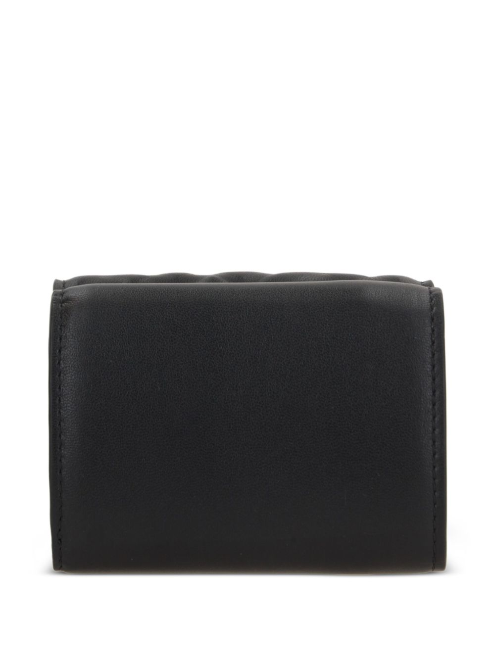 MICRO MONEDERO NEGRO LOGO DORADO