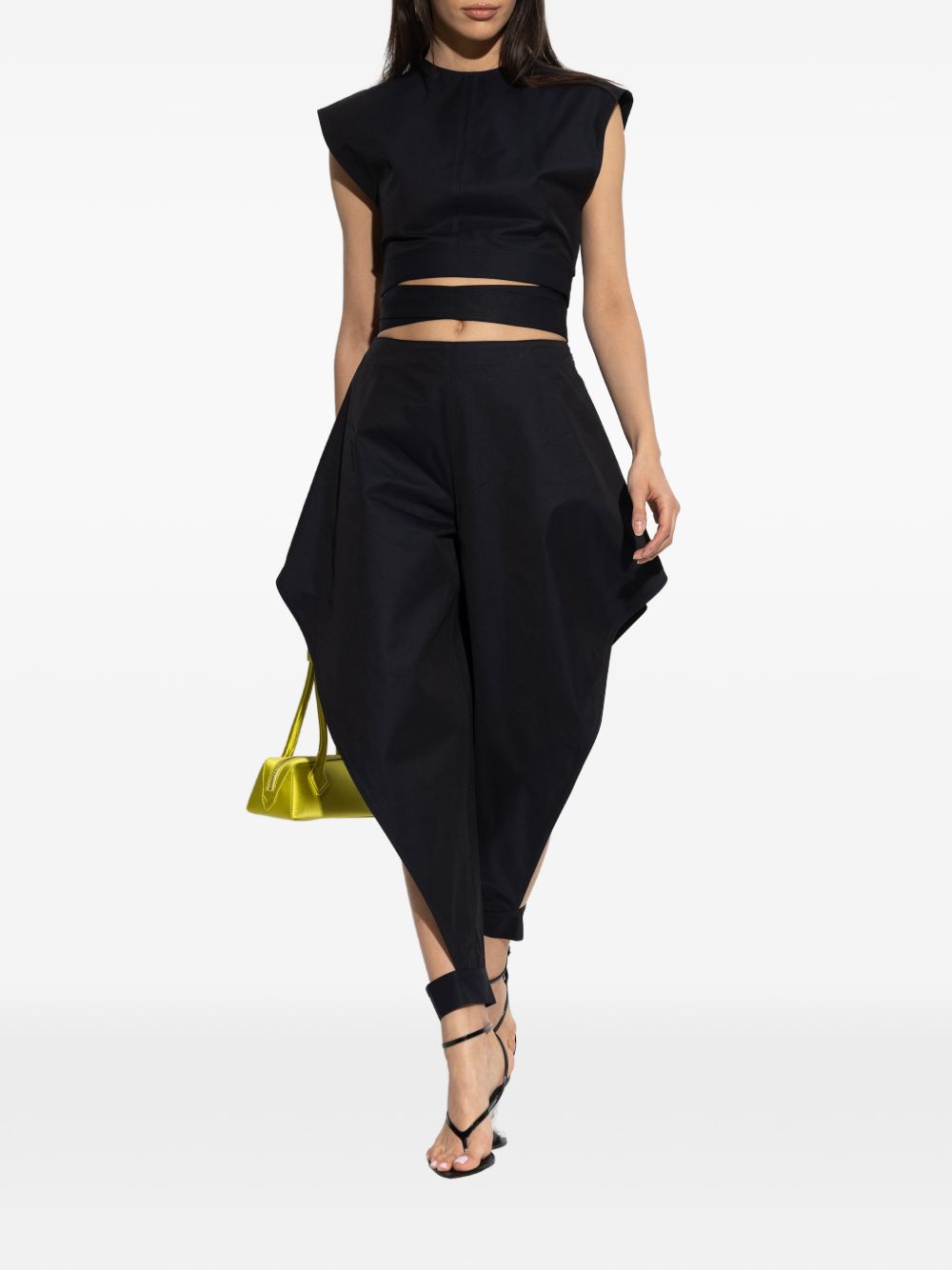 PANTALON AZUL NOCHE BOMBACHO