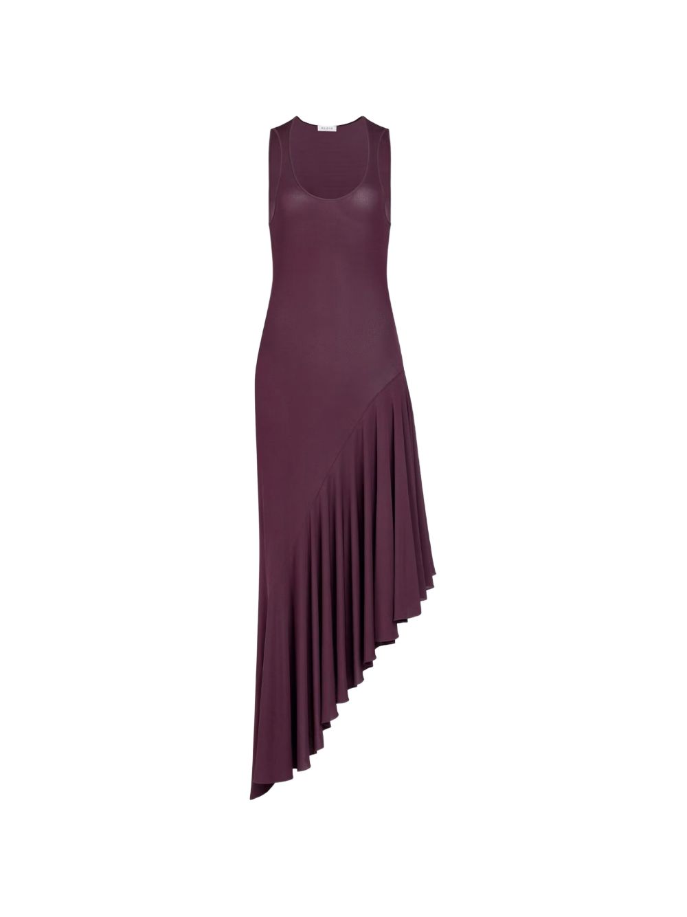 VESTIDO TIRANTES BURDEOS LARGO