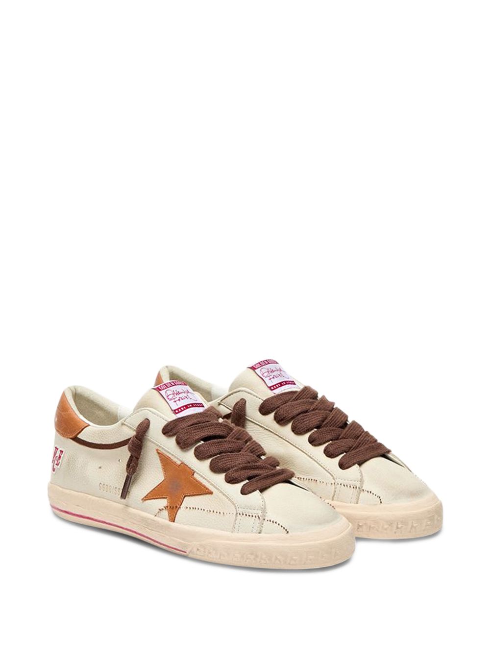 SNEAKER SUPER STAR GRIS CAMEL
