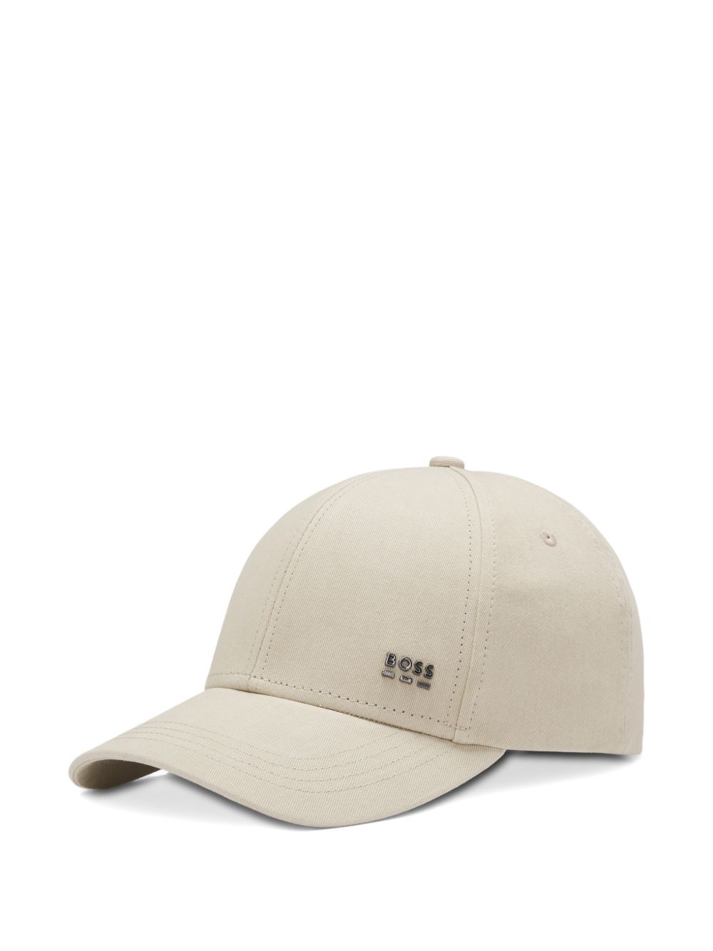 GORRA ZED BEIGE LOGO METAL