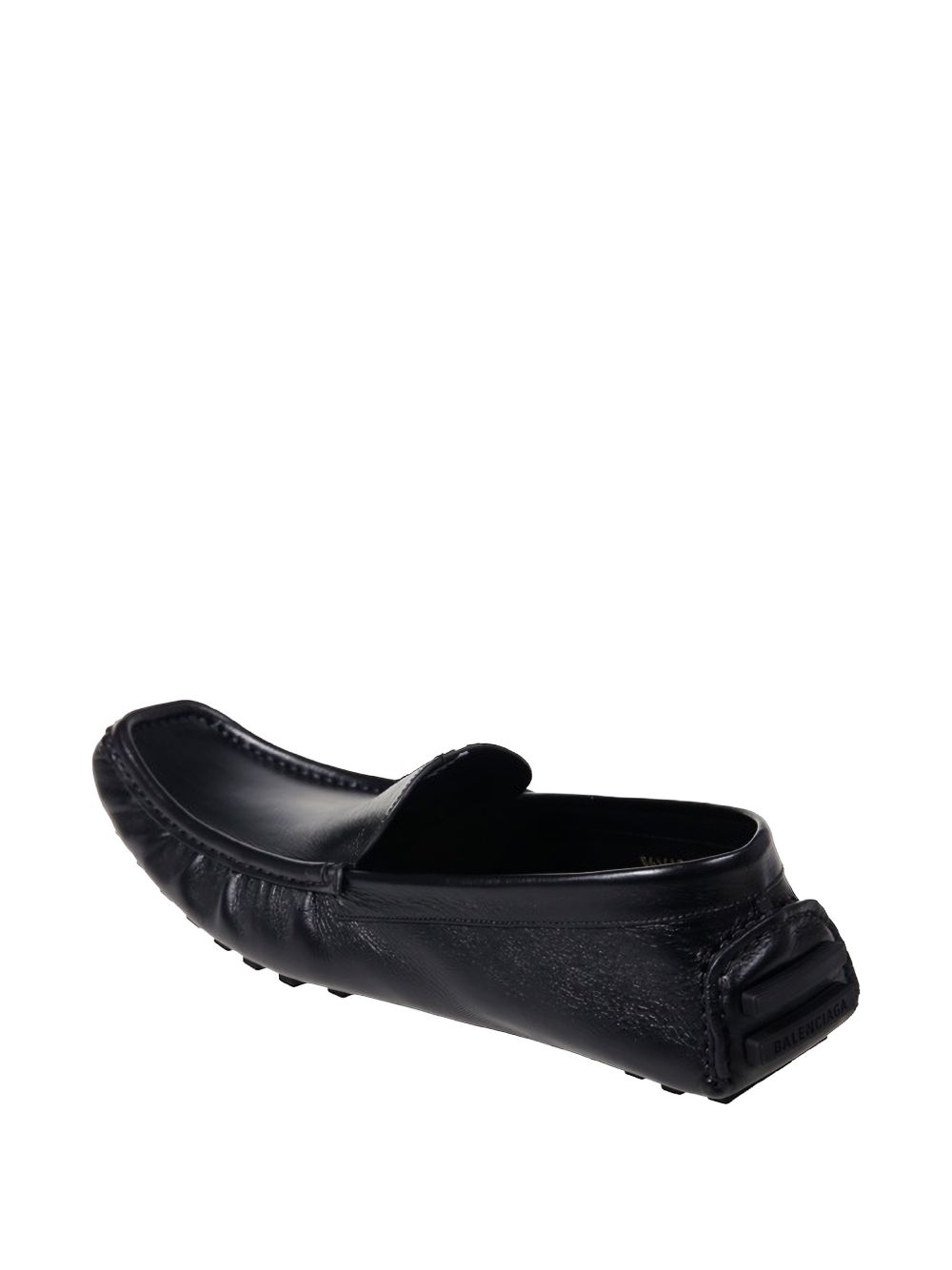 MOCASIN PORTOFINO NEGRO LOGO BLANCO