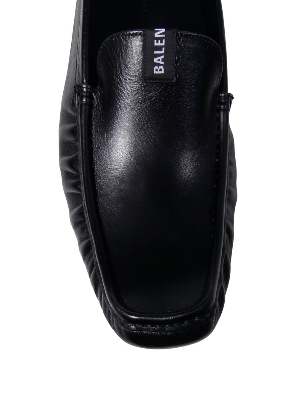 MOCASIN PORTOFINO NEGRO LOGO BLANCO