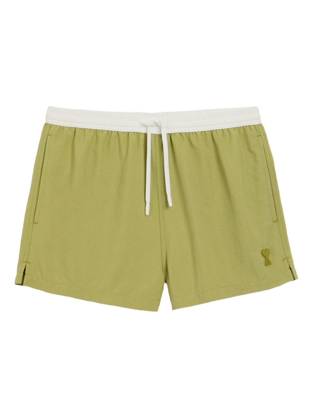SWIMBOXER MATCHA CINTURA BLANCA LOGO