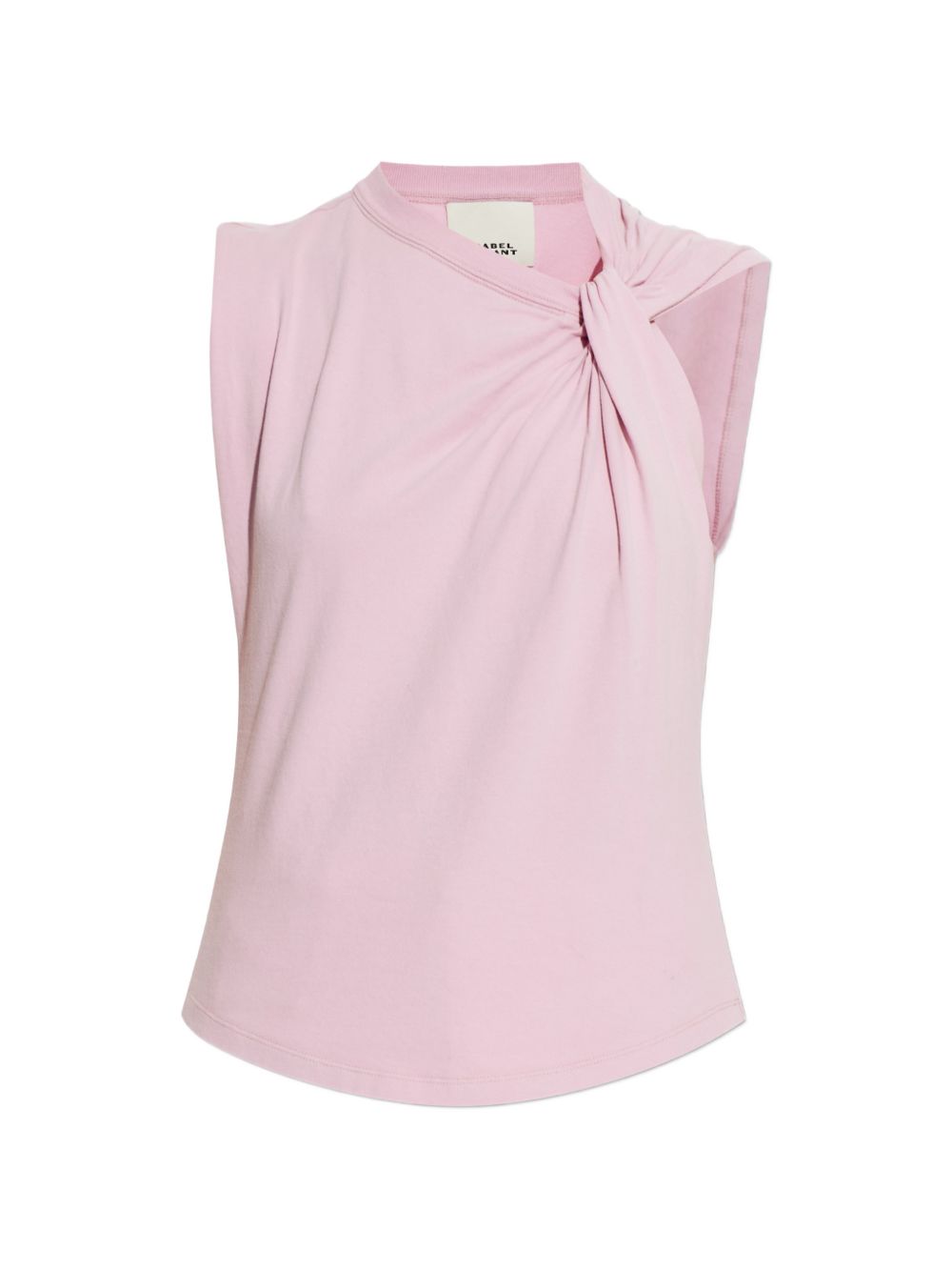 CAMISETA SM NAYDA ROSA DETALLE NUDO